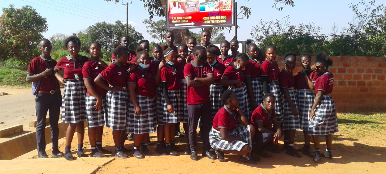 Pupils studying